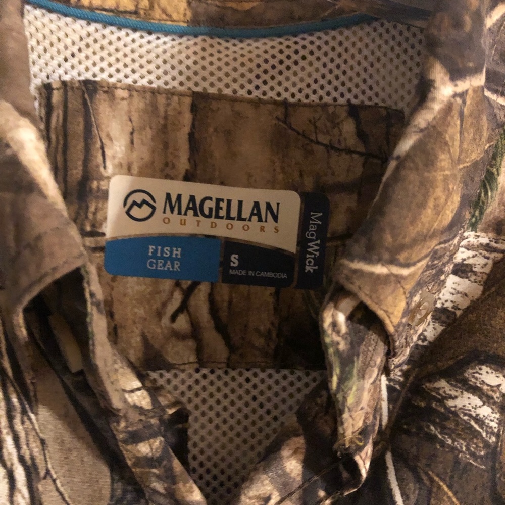 Mens camouflage shirt